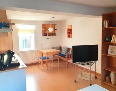 TV/Unterhaltungsangebot in der Unterkunft Haus Andrea - Ferienwohnung Storchschnabel