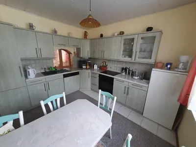 Küche/Küchenzeile in der Unterkunft Ferienhaus 