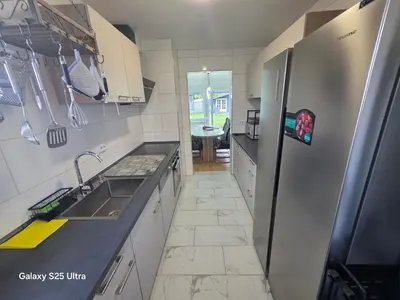 Küche/Küchenzeile in der Unterkunft MaiFerien Harz - Haus Goldstrahl