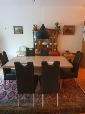 Ein Sitzbereich in der Unterkunft 3 Zimmer Apartment Kostenfreien WLAN