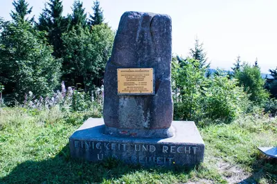 Naturlandschaft in der Nähe des Ferienhauses