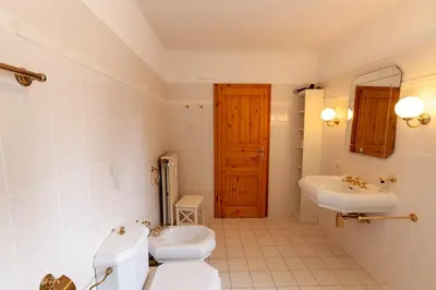 Ein Badezimmer in der Unterkunft Ferienwohnung Rose