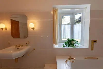 Ein Badezimmer in der Unterkunft Ferienwohnung Rose