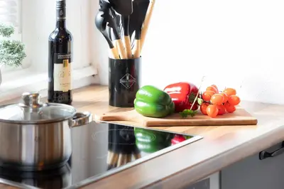 Essen in der Ferienwohnung oder in der Nähe