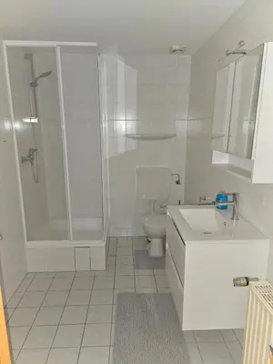 Ein Badezimmer in der Unterkunft Ferienwohnung Mila