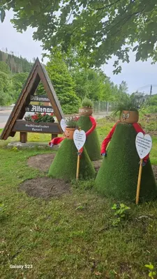 Ein Garten an der Unterkunft Harz DeLuxe in Altenau
