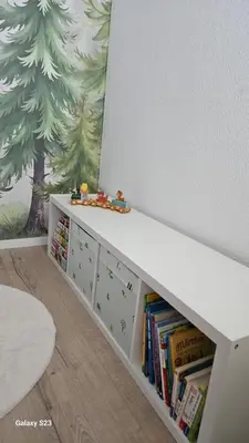Die Bibliothek in der Ferienwohnung
