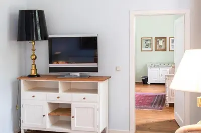 TV/Unterhaltungsangebot in der Unterkunft Gutshaus Mahndorf