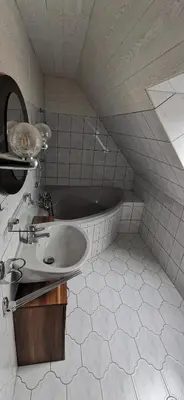 Ein Badezimmer in der Unterkunft Ferienwohnung Ella