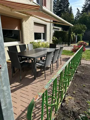 Ein Garten an der Unterkunft Kontinental A
