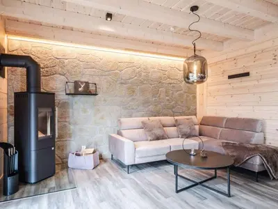Grundriss der Unterkunft Bergwaldchalet Wellness 5