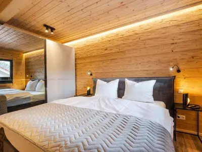 Grundriss der Unterkunft Bergwaldchalet Wellness 7