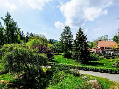 Grundriss der Unterkunft Bergwaldchalet Wellness 7