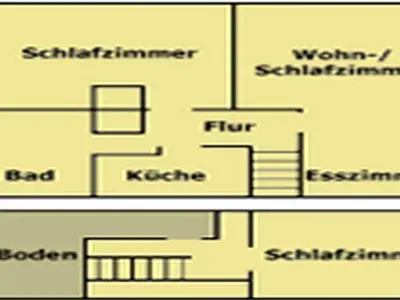 Grundriss der Unterkunft Holiday Apartment Zeidler