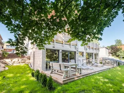 Grundriss der Unterkunft Bergwaldchalet Wellness 6