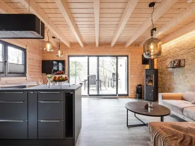 Grundriss der Unterkunft Bergwaldchalet Wellness 8