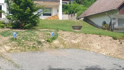 Ein Garten an der Unterkunft Erholungsoase am Rand des Harzes - Ferienwohnung