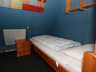 Ein Bett oder Betten in einem Zimmer der Unterkunft Ferienhaus mit Terrasse, Haustierfrei