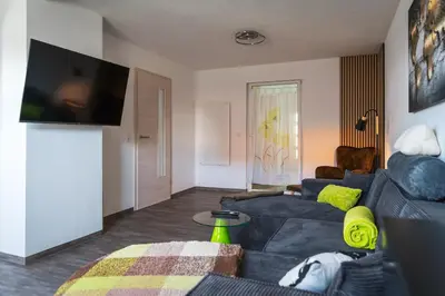 TV/Unterhaltungsangebot in der Unterkunft Ferienhaus Zur Lore 13