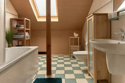 Ein Badezimmer in der Unterkunft Haus Freigeist - zum Ortsblick