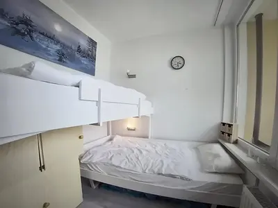 Ein Bett oder Betten in einem Zimmer der Unterkunft Bergnest-Harz Hohegeiß