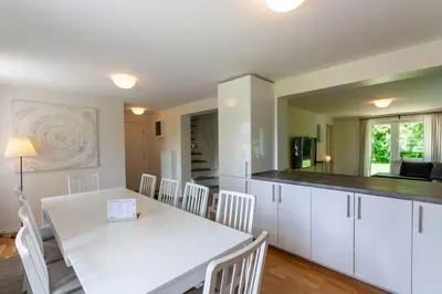 Küche/Küchenzeile in der Unterkunft Ferienhaus Lars