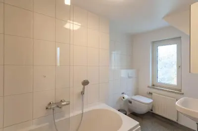 Ein Badezimmer in der Unterkunft Ferienhaus Lars