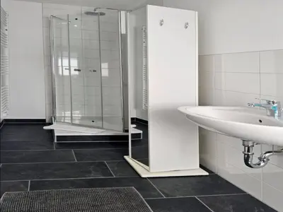 Ein Badezimmer in der Unterkunft Haus Freigeist - zum Wanderer