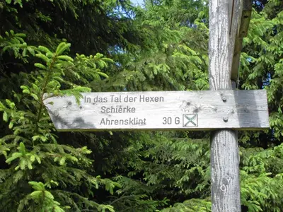 Naturlandschaft in der Nähe der Ferienwohnung