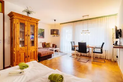 Ein Bett oder Betten in einem Zimmer der Unterkunft Wurmberg Baude 1