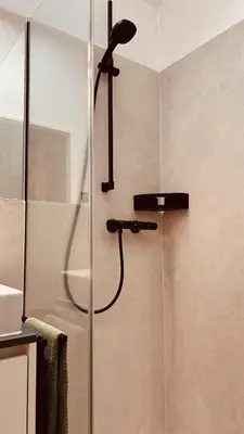 Ein Badezimmer in der Unterkunft elsPARC Walkenried