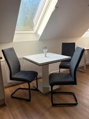 Ein Sitzbereich in der Unterkunft Quartier Alte Werkstatt
