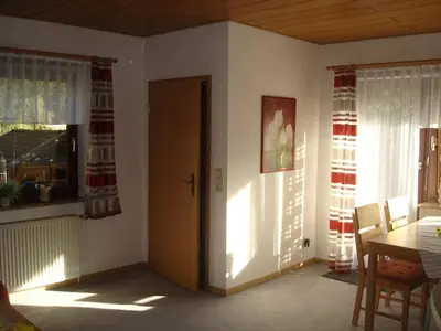 Ein Sitzbereich in der Unterkunft One-bedroom apartment