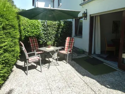 Ein Garten an der Unterkunft Residenz Rosenstraße