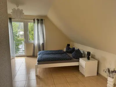 Ein Bett oder Betten in einem Zimmer der Unterkunft Magdalena Apartments 1