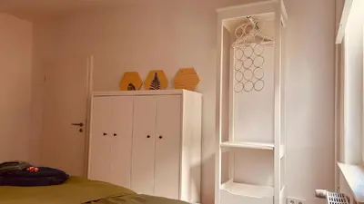 Ein Bett oder Betten in einem Zimmer der Unterkunft Kirchblickapartment Zorge