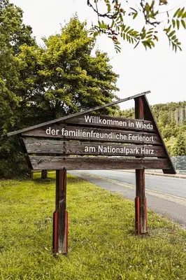 Naturlandschaft in der Nähe der Ferienwohnung