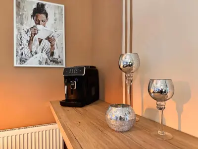 Getränke in der Unterkunft Der Fuchsbau - Ferienwohnung 