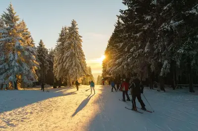 Romantik Hütte anno 2018, Haus 2 im Winter