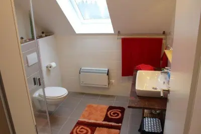 Ein Badezimmer in der Unterkunft Ferienhaus Harzperle Bj. 2017