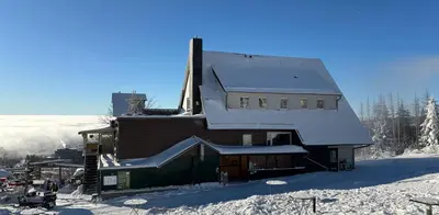 Rodelhaus Braunlage im Winter