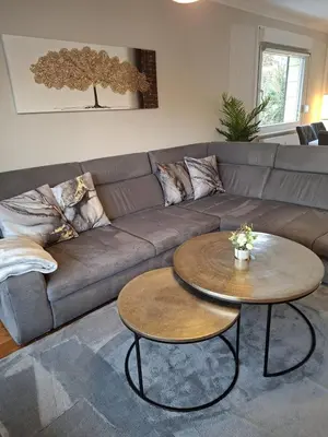 Ein Sitzbereich in der Unterkunft Bergliebe 13 mit großer Terrasse, Tiefgarage & Lift