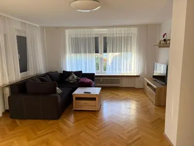 Ein Sitzbereich in der Unterkunft Am Kattenberg