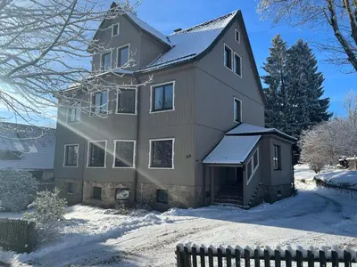 StrandBerg's Harzchalet im Winter