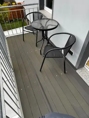 Ein Balkon oder eine Terrasse in der Unterkunft Zum Herold