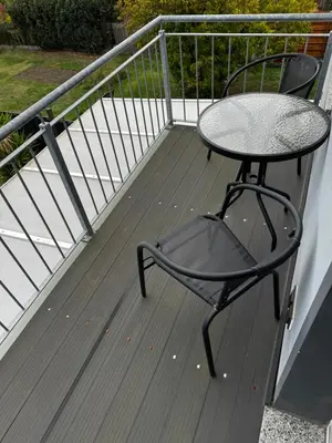 Ein Balkon oder eine Terrasse in der Unterkunft Zum Herold