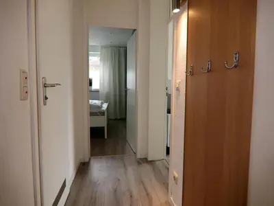 Ein Bett oder Betten in einem Zimmer der Unterkunft Wohnung Braunlage nahe Wurmberg Skigebiet
