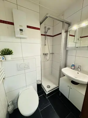 Ein Badezimmer in der Unterkunft FeWo Auszeit im Ferienpark Altenau