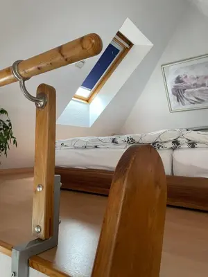 Ein Bett oder Betten in einem Zimmer der Unterkunft Urlaub beim Fürst