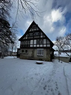Villa Dankward im Winter
